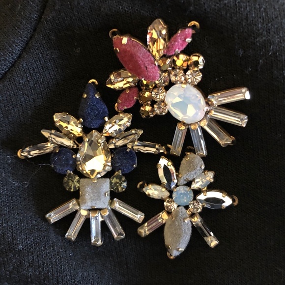 Banana Republic Jeweled Short Sleeve Sweater - Picture 5 of 6